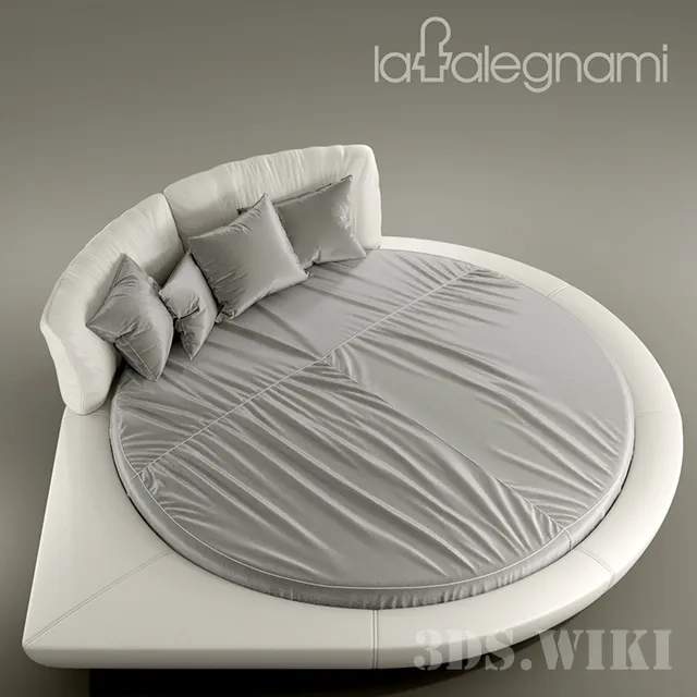 furniture - La Falegnami Time bed 3D Model