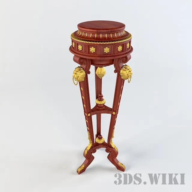 furniture - Lamp table 3D Model