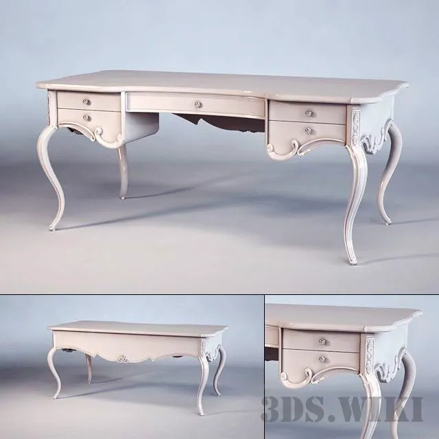 furniture - Large classic chest of drawers 3D Model