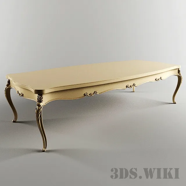 furniture - Large dining table ANTONELLI MORAVIO 3D Model