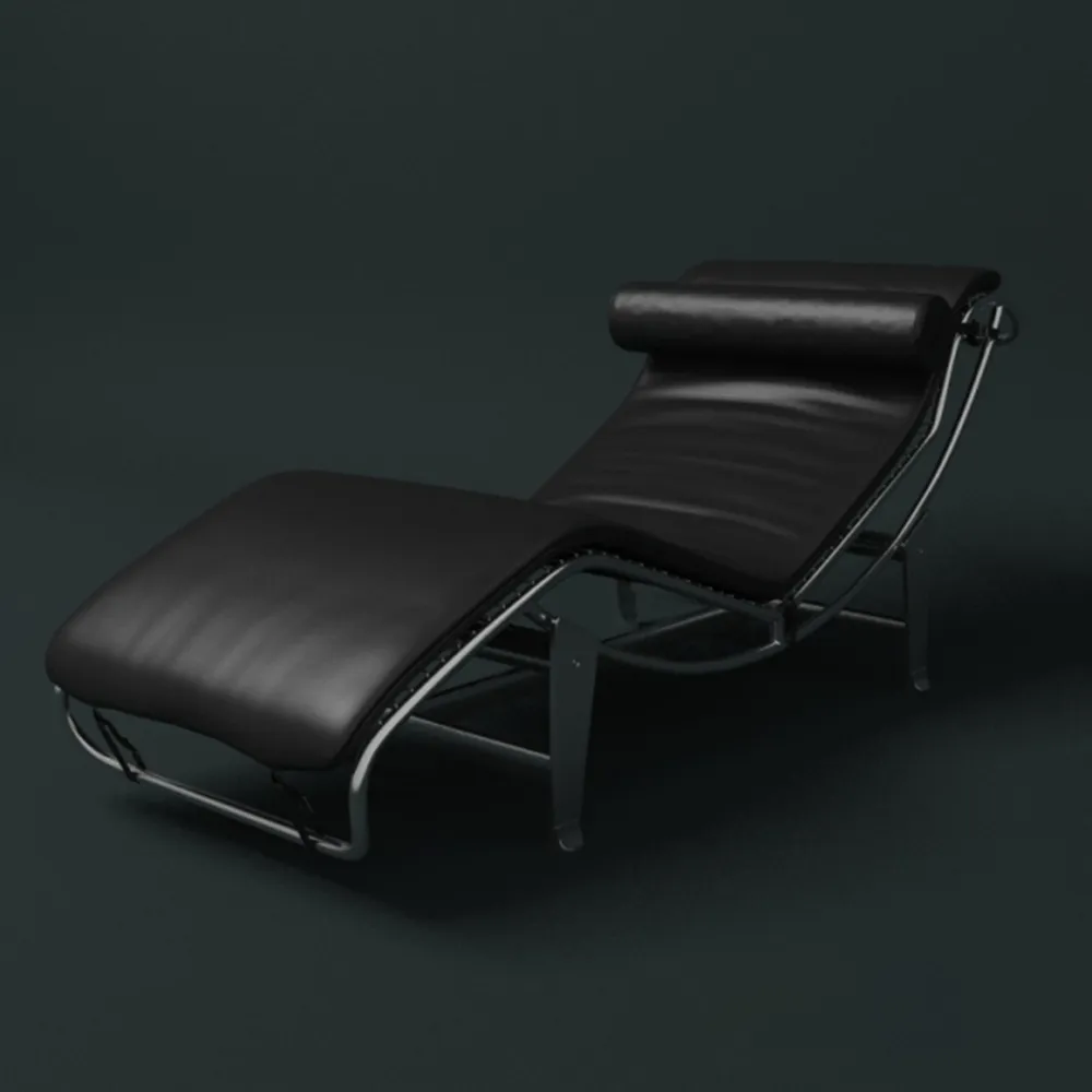 furniture - Leather recliner 3D Model