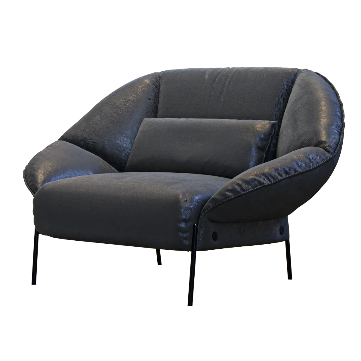 furniture - Ligne roset PAIPAÏ armchair 3D Model