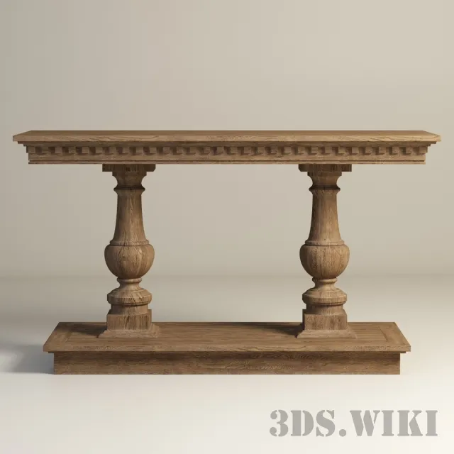 furniture - Living room console table BALMA CONSOLE TABLE 3D Model