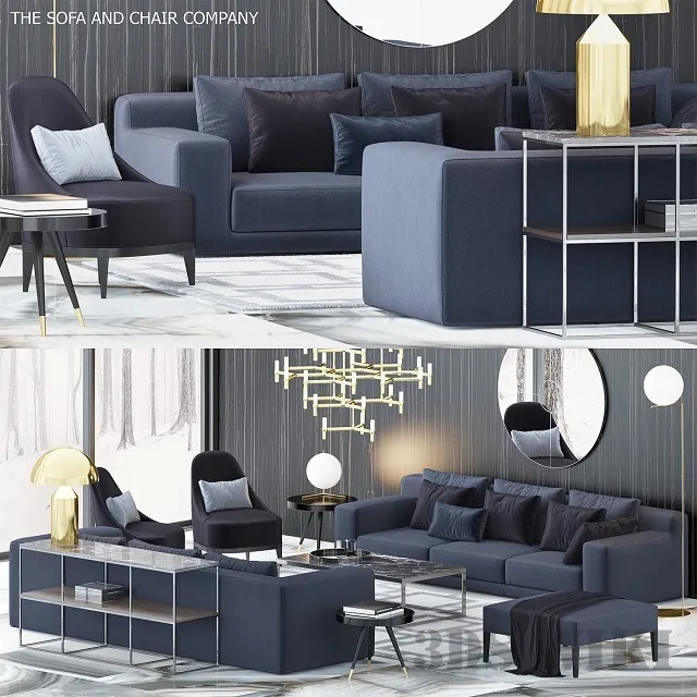 furniture - Living room furniture 3D Model