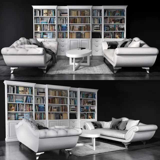 furniture - livingroom 3D Model