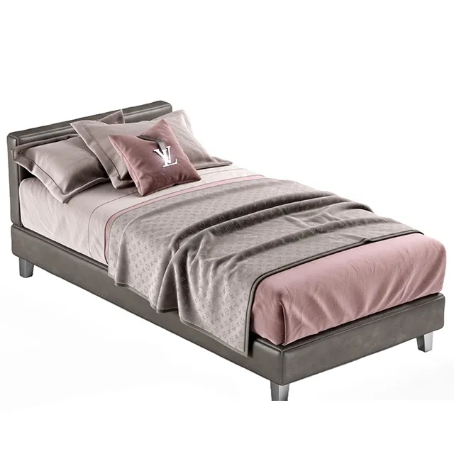 furniture - Louis Vuitton bed 3D Model