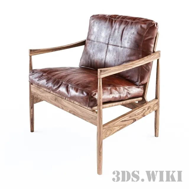 furniture - Lounge armchair 3D Model