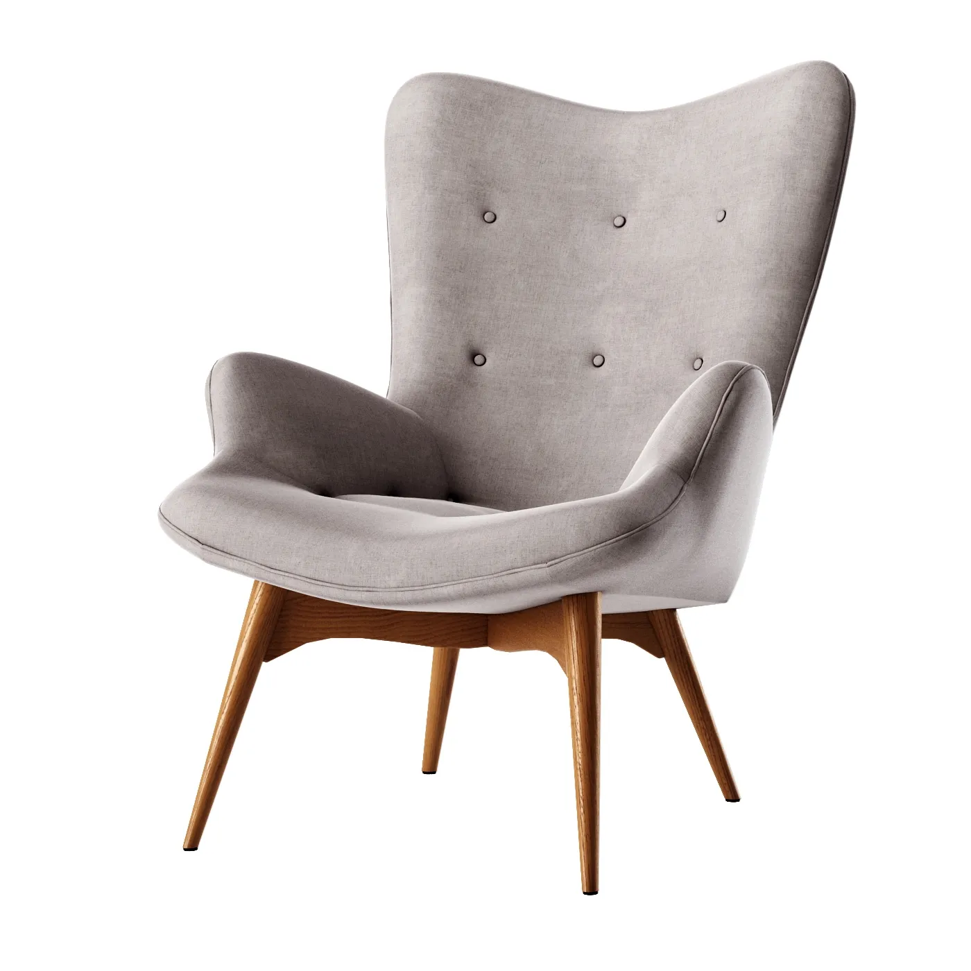 furniture - Lounge armchair Contour 3D Model