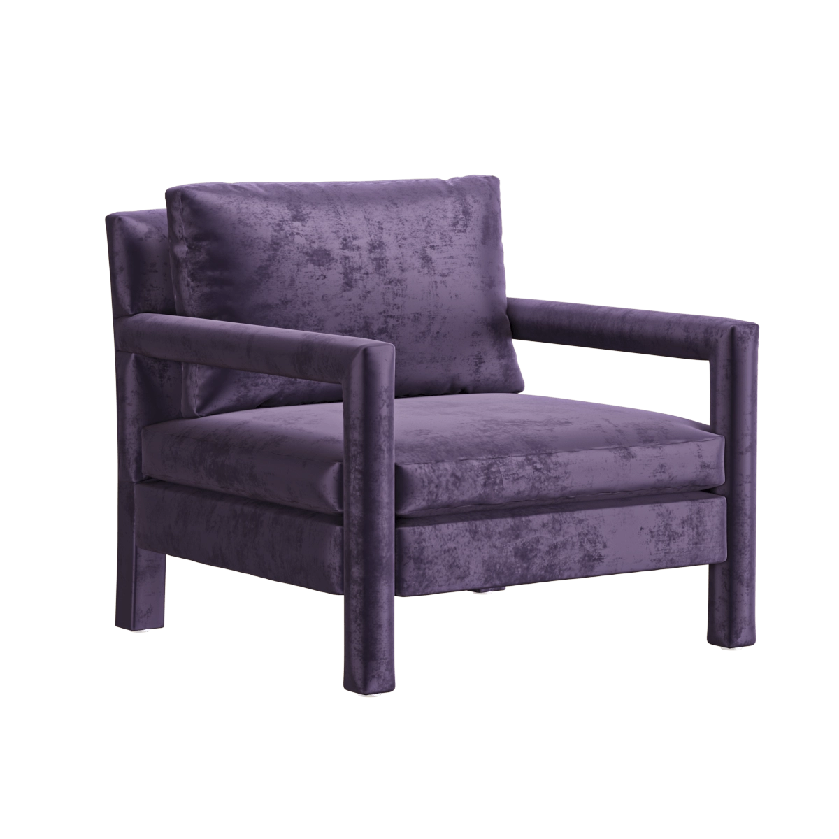 furniture - Lounge armchair Milo 3D Model