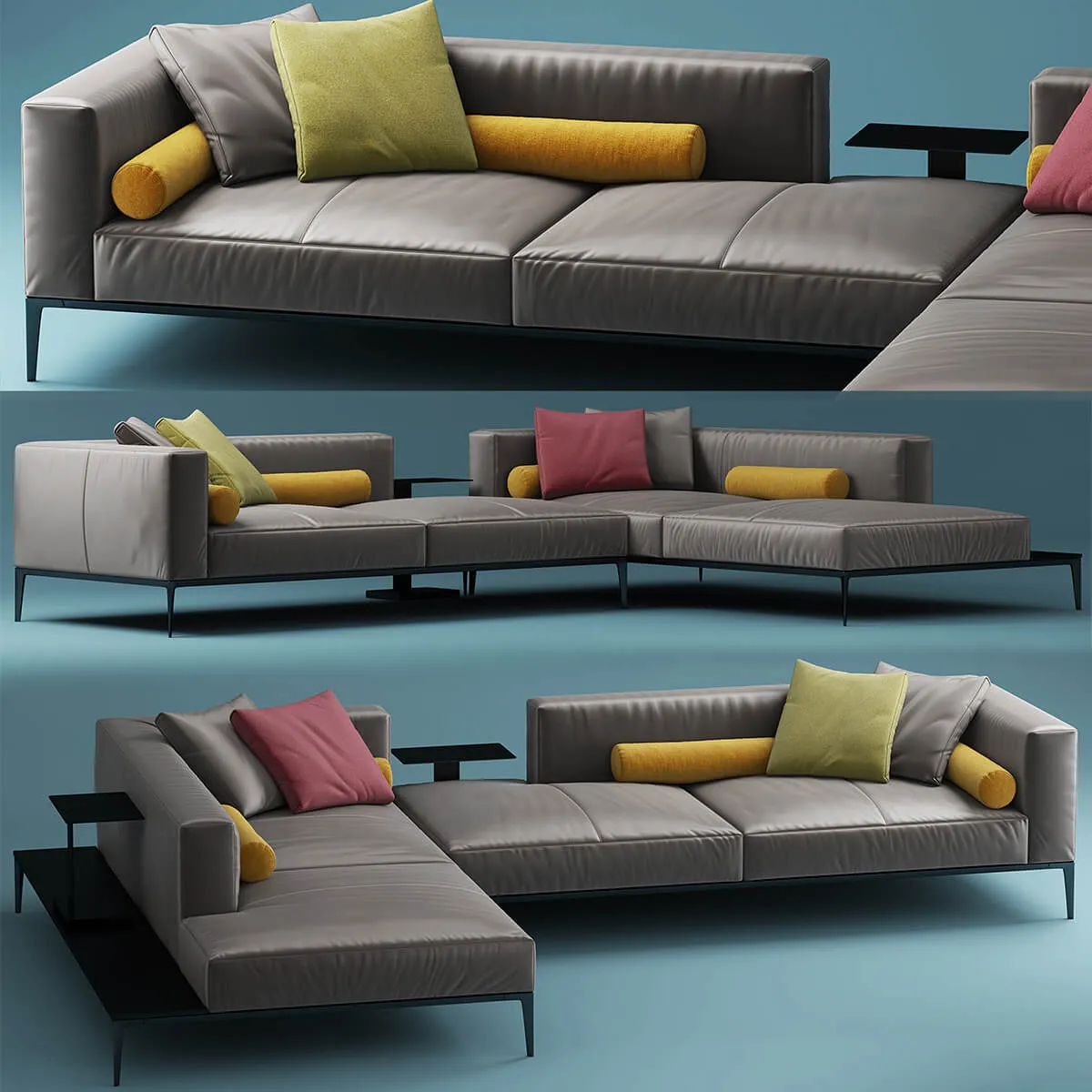 furniture - Luis sofa 2 3D Model