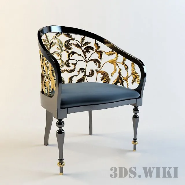furniture - Luxury Pepper Chair 3D Model