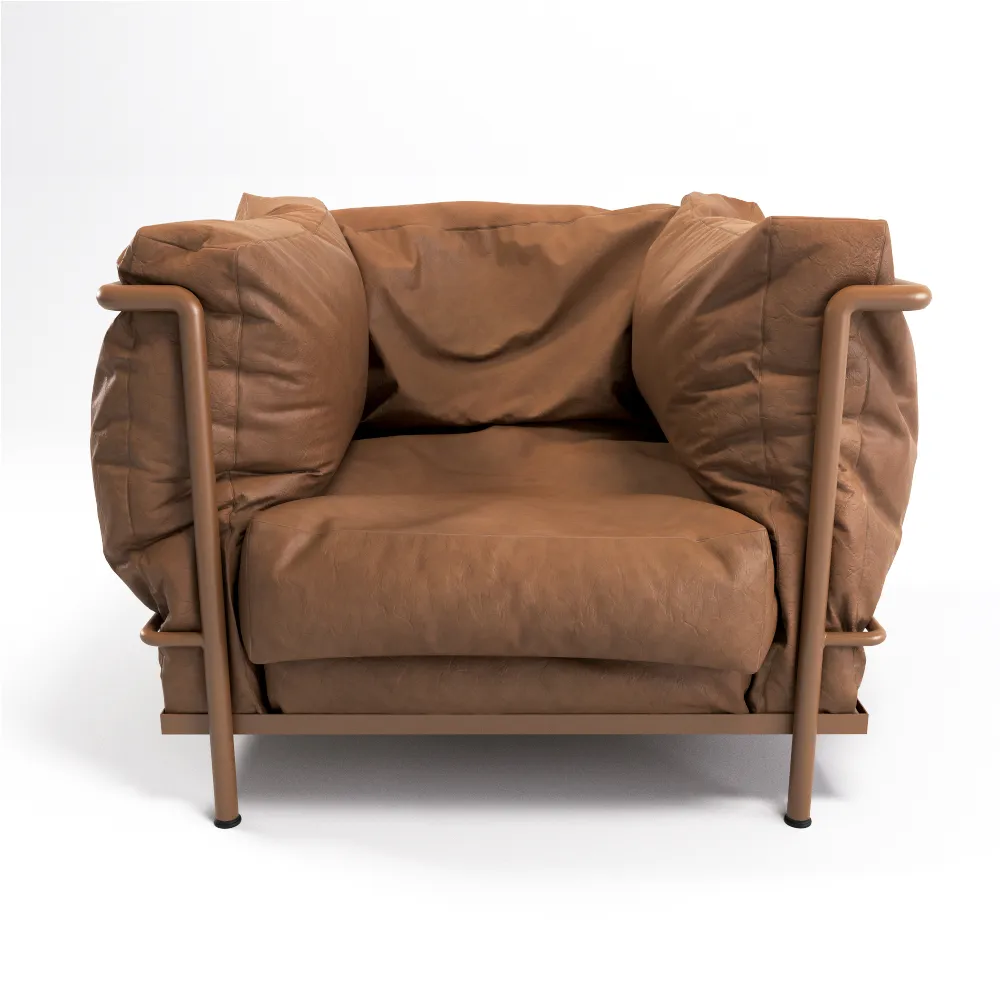furniture - Maison la Roche armchair 56 3D Model