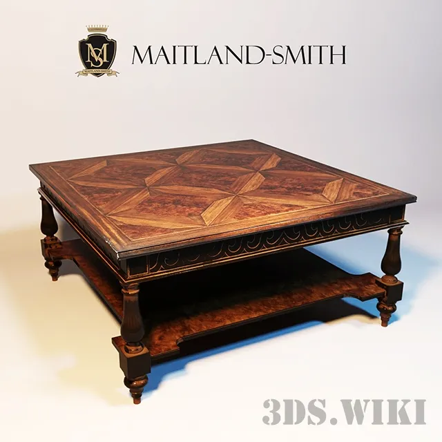 furniture - Maitland Smith cocktail table 3D Model