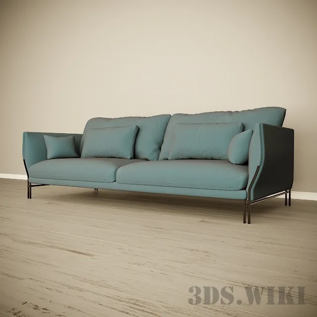 furniture - Majestic Sofa Carmenes 3D Model