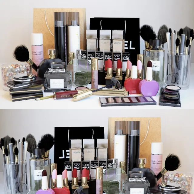 furniture - Makeup kit 3D Model