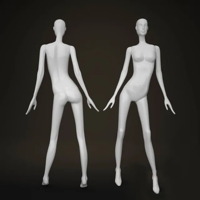 furniture - Mannequin 11 3D Model