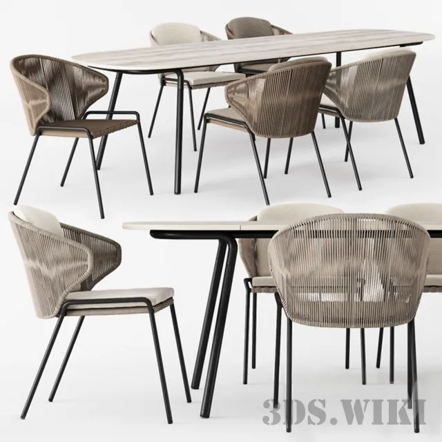furniture - MANUTTI RADIUS MANUTTI MINUS 3D Model