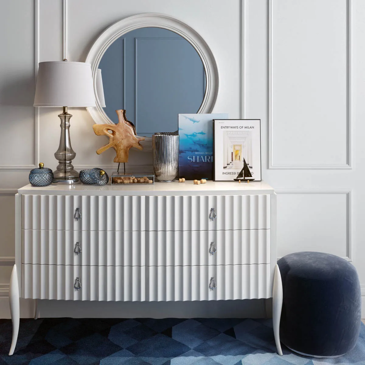 furniture - Marine Art Deco Collection 3D Model