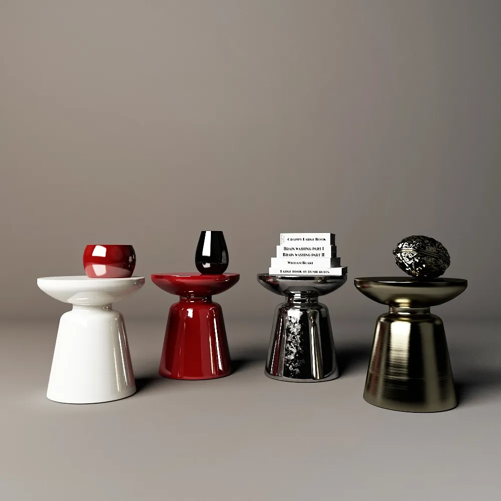furniture - Martini decorative tables 5 3D Model