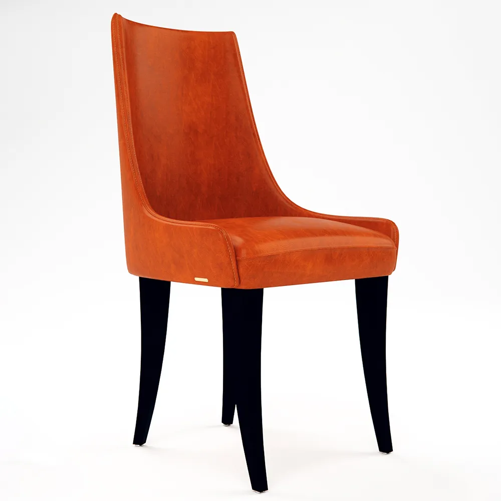 furniture - Mascheroni  red chair 456 3D Model