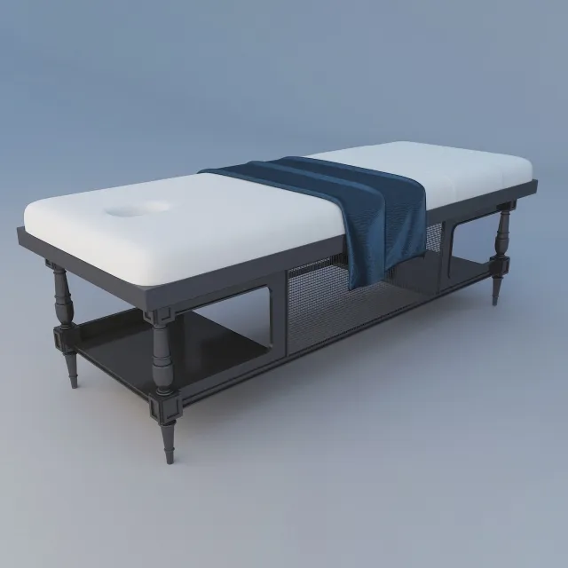 furniture - Massage bed 2 3D Model