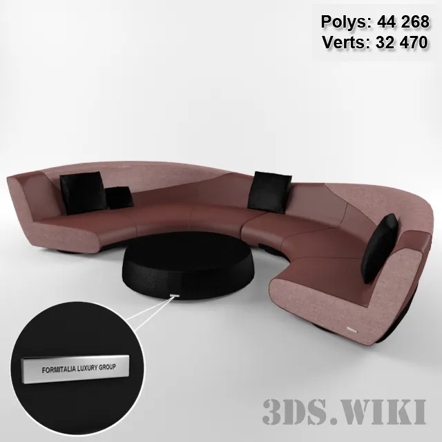 furniture - MBS 009 Formitalia 3D Model