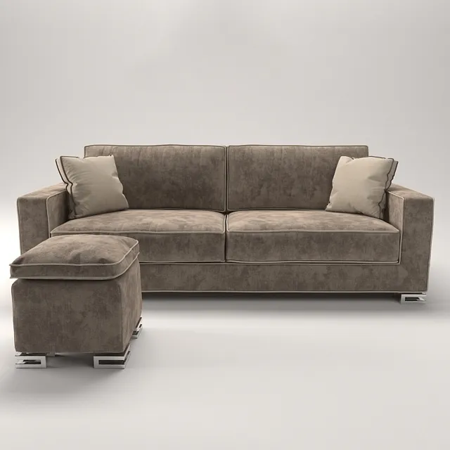 furniture - Milano sofa 3D Model