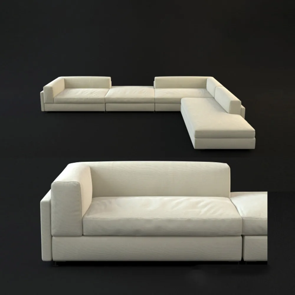furniture - Minotti Alison Sofa 3D Model