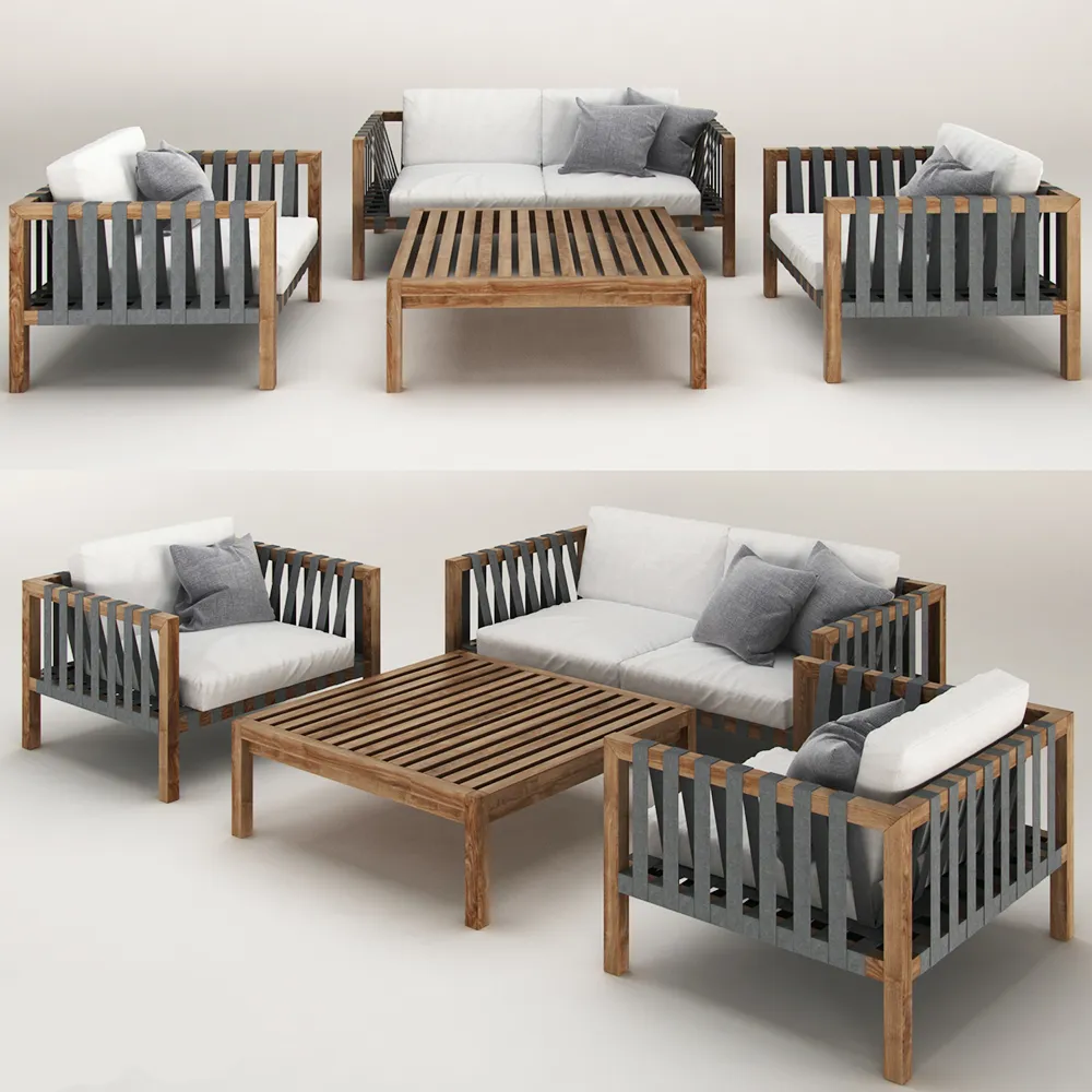 furniture - MISTRAL sofa collection 5 3D Model