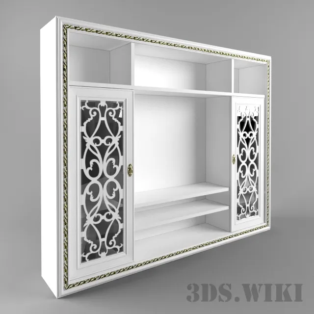 furniture - Modenese Gastone Serena Library 3D Model