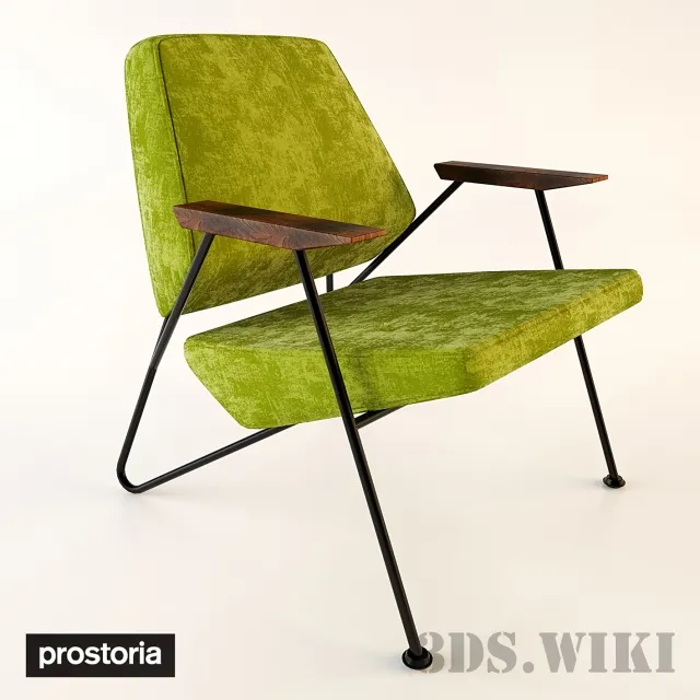 furniture - Modern armchair 3D Model