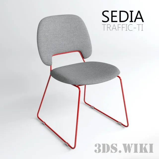 furniture - modern chair 3D Model