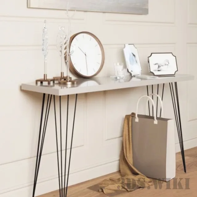 furniture - Modern console 3D Model