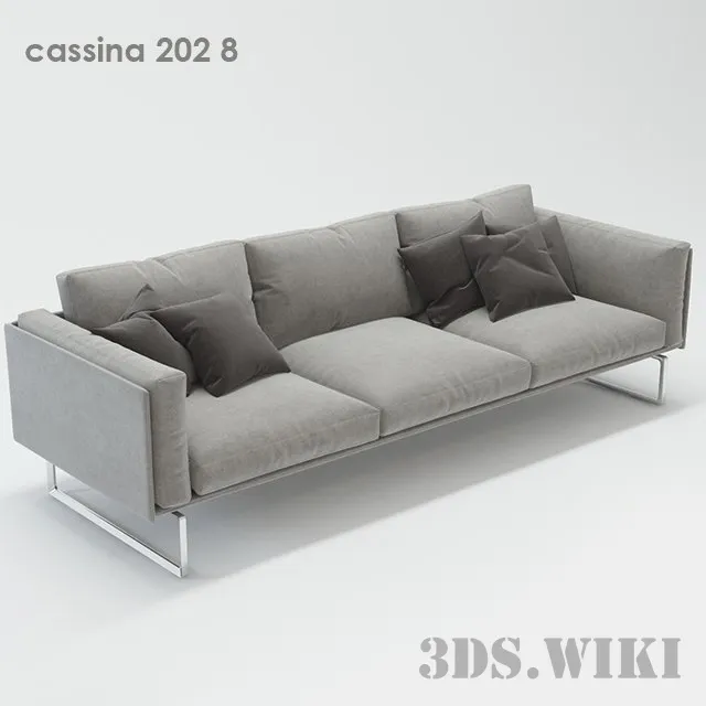 furniture - Modern sofa 3D Model