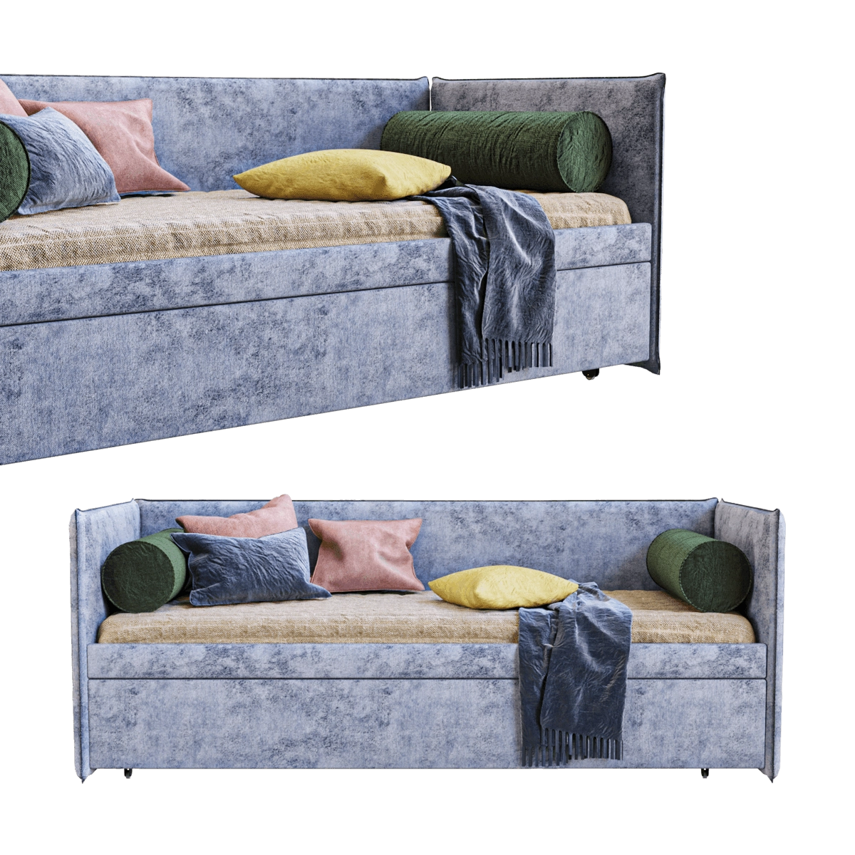 furniture - Modern sofa 3D Model