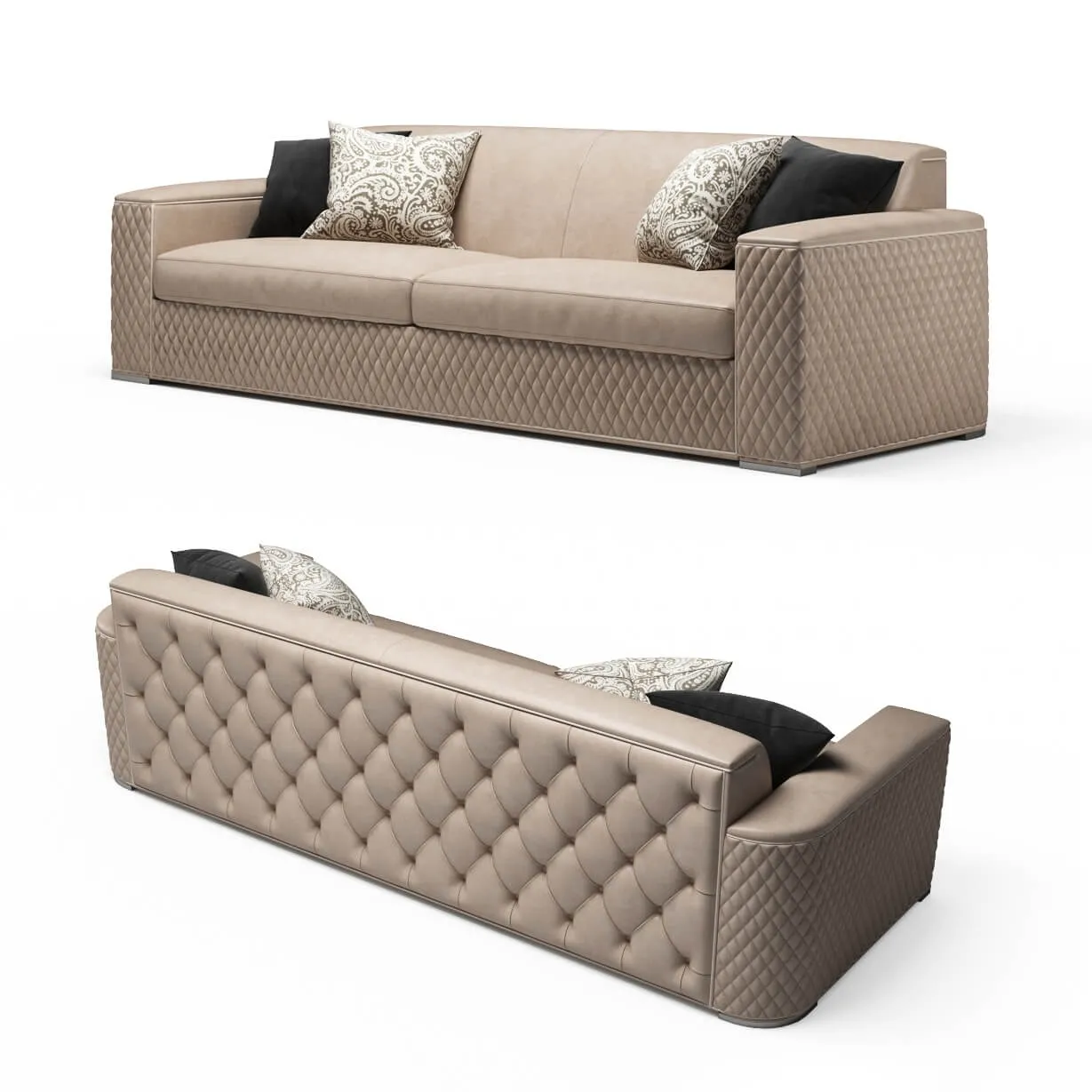 furniture - Modern sofa 54 3D Model