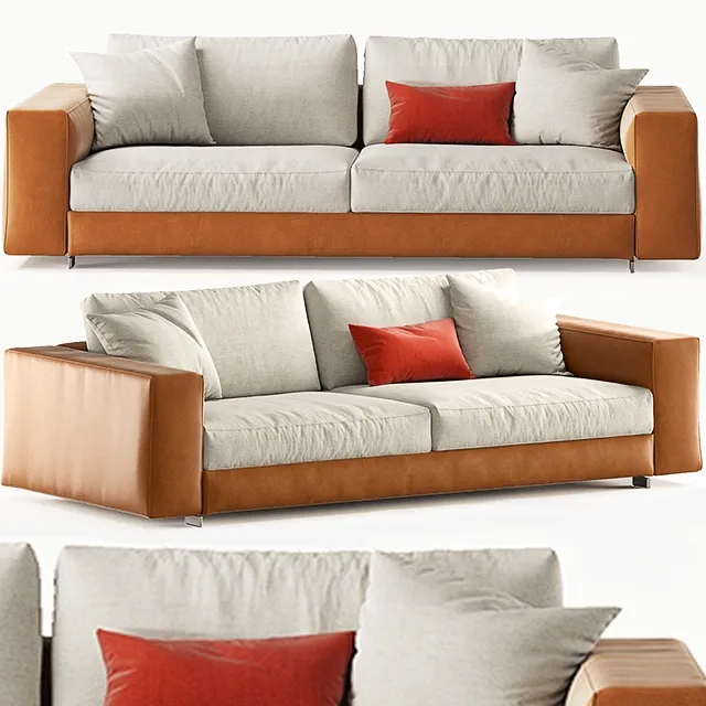 furniture - Modern sofa 65 3D Model