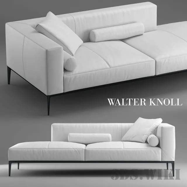 furniture - Modern sofa Jaan living 3D Model