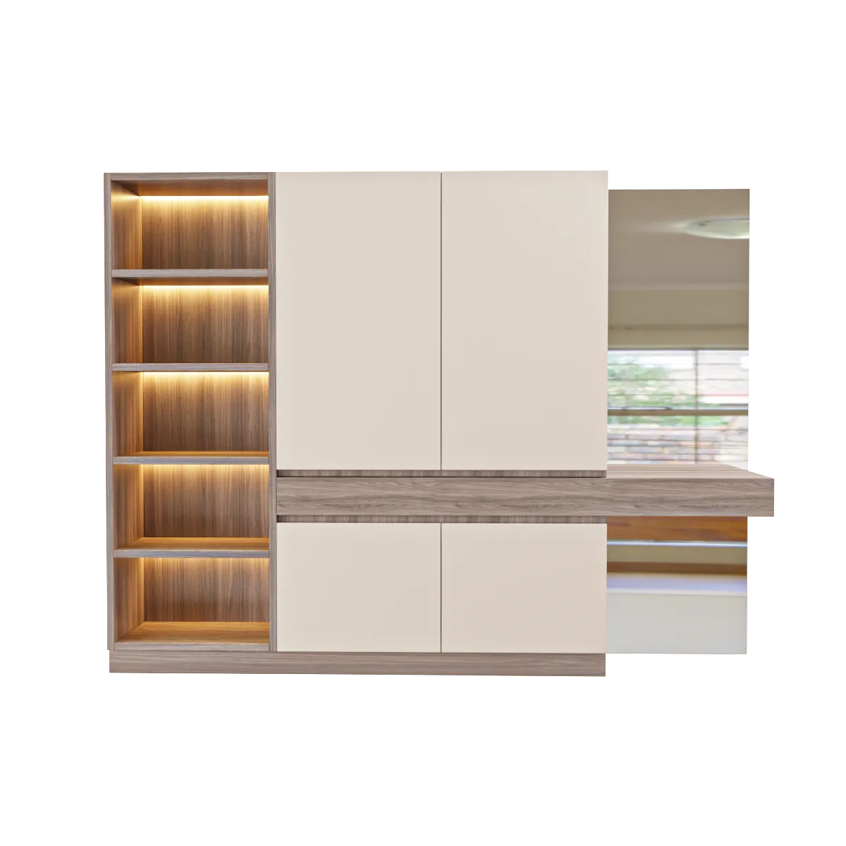 furniture - Modern wardrobe 3D Model