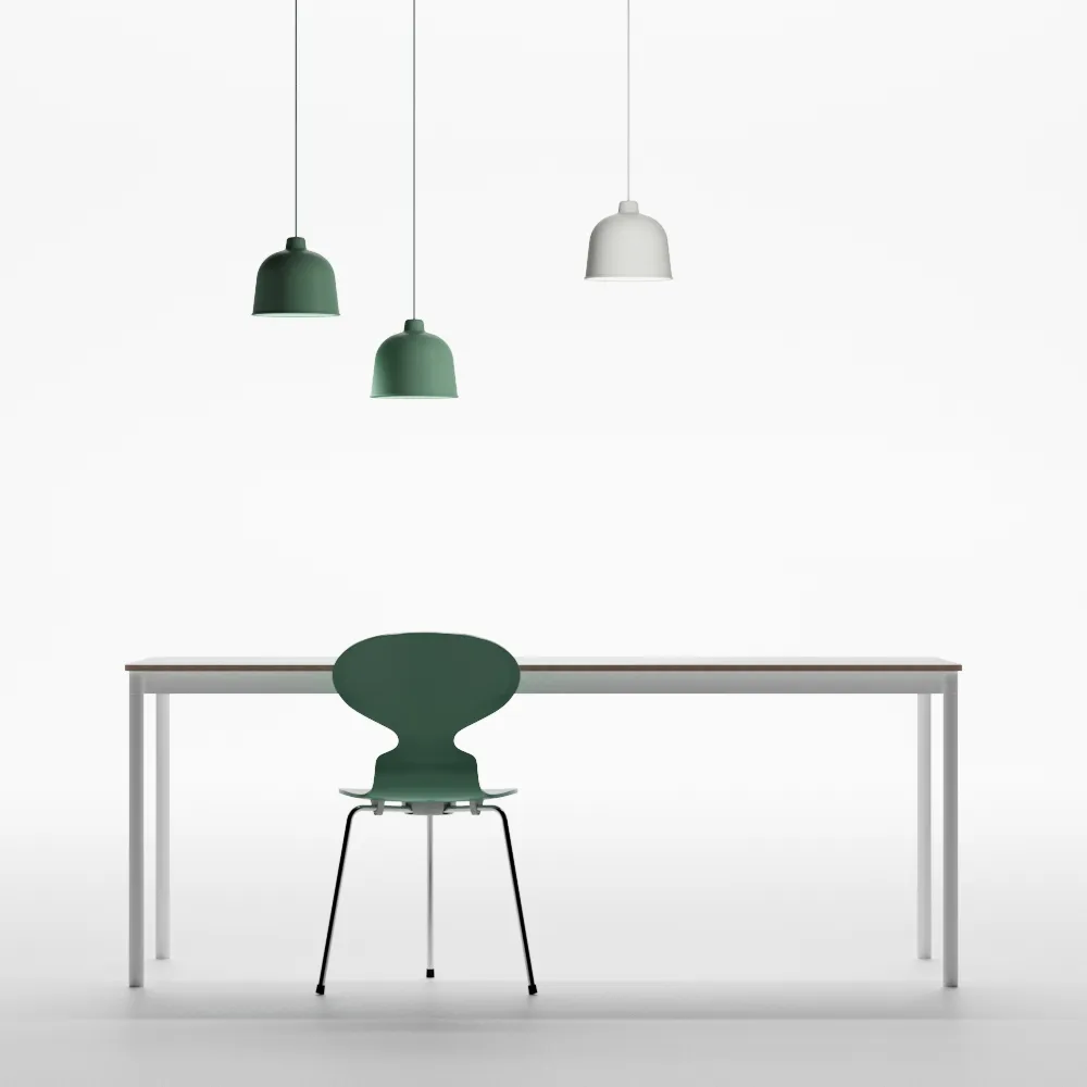 furniture - Muuto dining set 67 3D Model