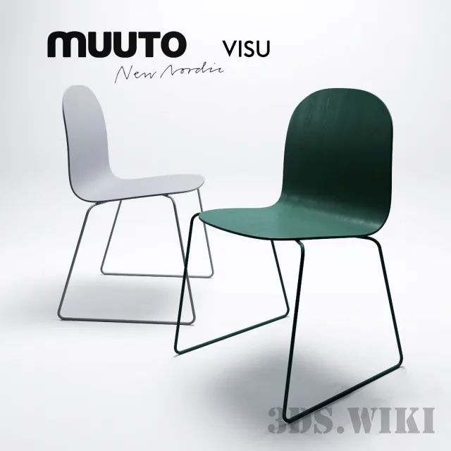 furniture - Muuto Visu chair 3D Model