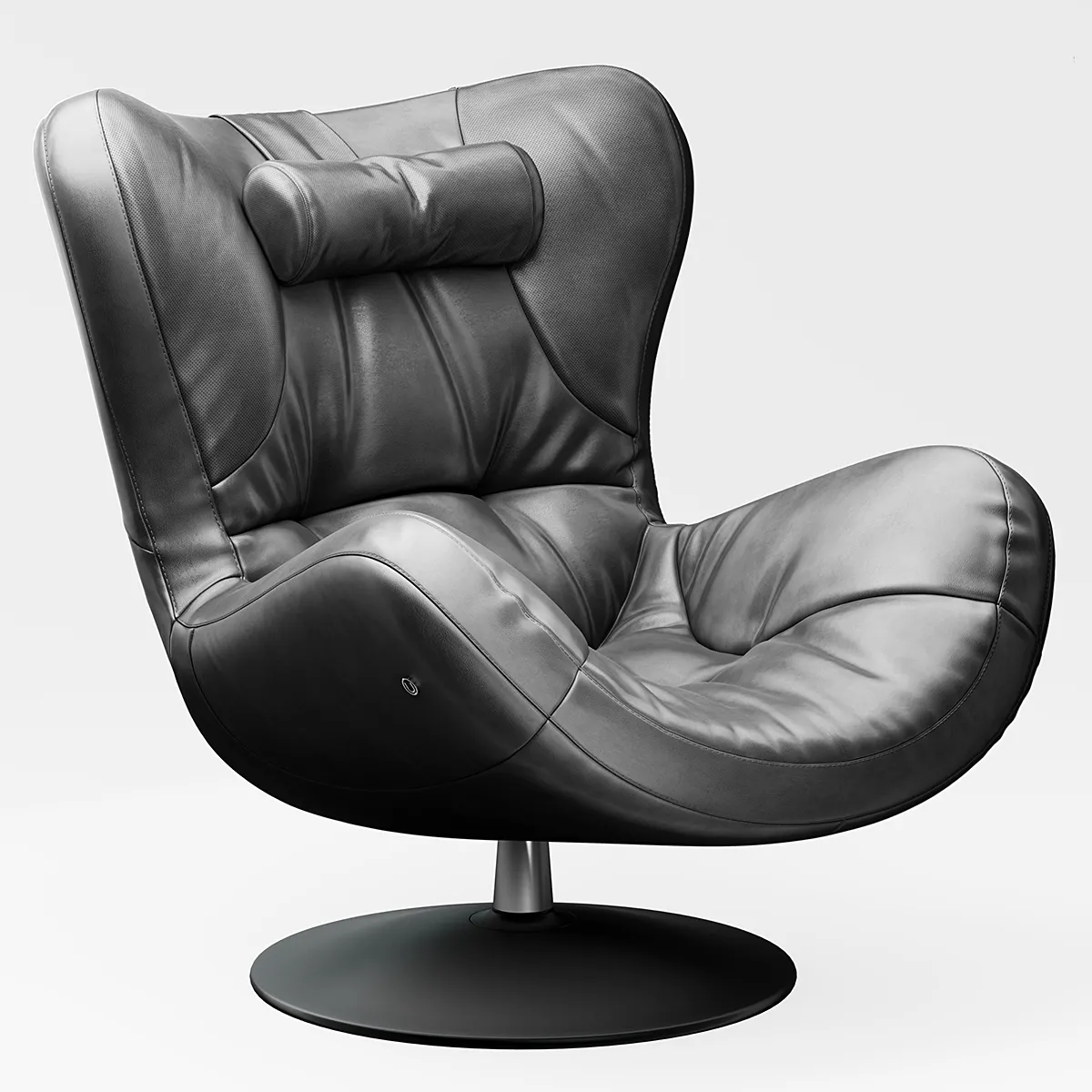 furniture - Naïve low armchair 02 3D Model