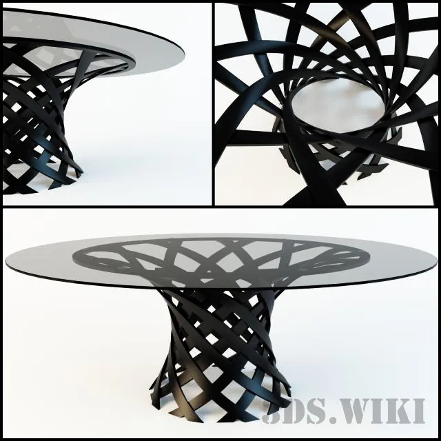 furniture - Nasa Emmemobili table 3D Model