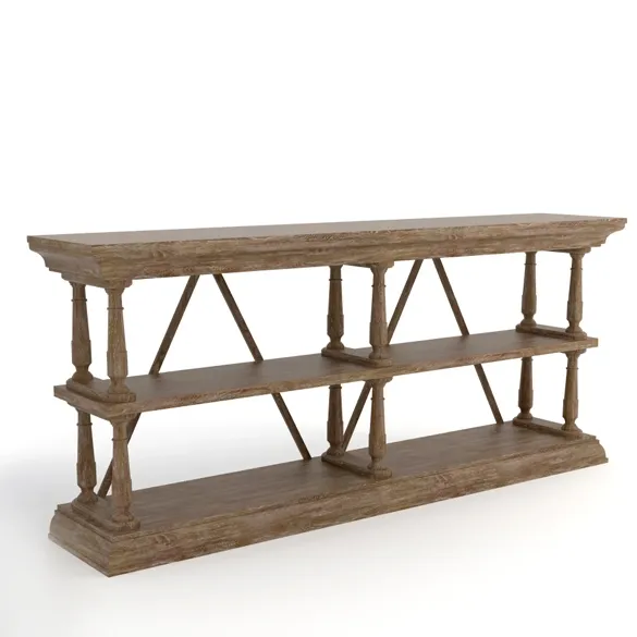 furniture - Natural Cross Console 8810-1115 3D Model
