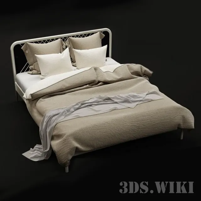 furniture - NESTTUN bed 3D Model