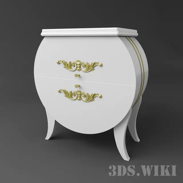 furniture - Nightstand 3D Model
