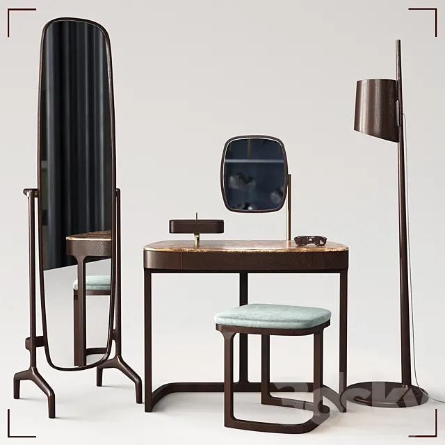 Furniture of Italian factory 3D Model