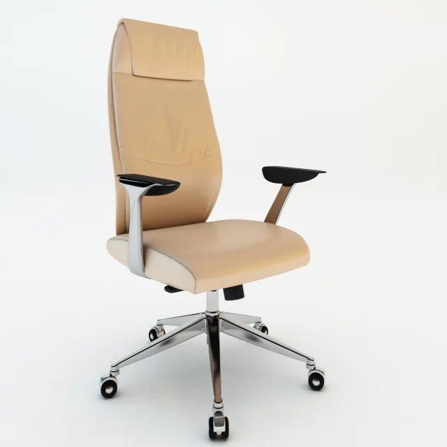 furniture - Office chair 01 3D Model