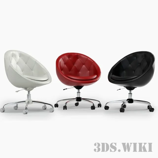 furniture - Office Chair NIDO - Calligaris 3D Model