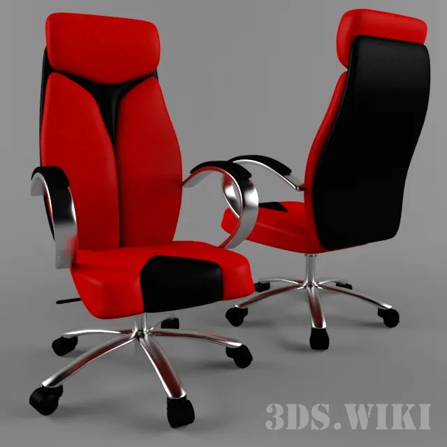 furniture - Office computer chair 3D Model